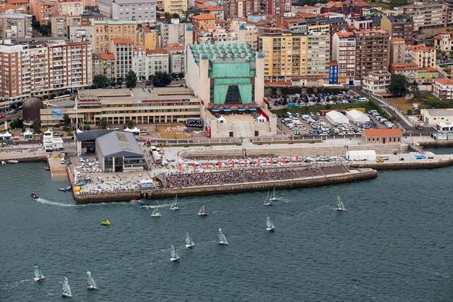 Santander during the 2014 Worlds © Sailing Energy / World Sailing